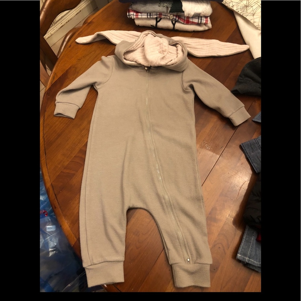 Adorable thermal and cable knot one piece